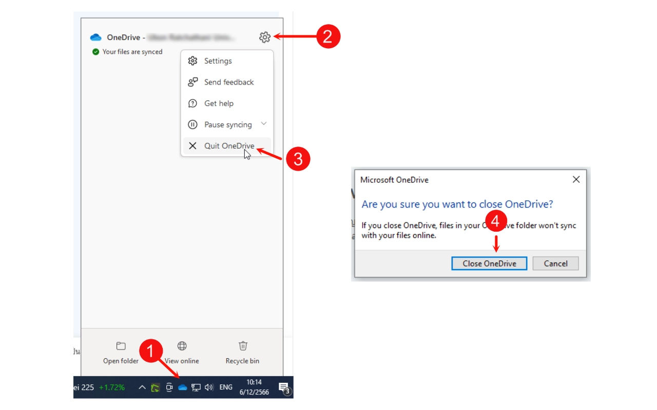 ExitOneDrive