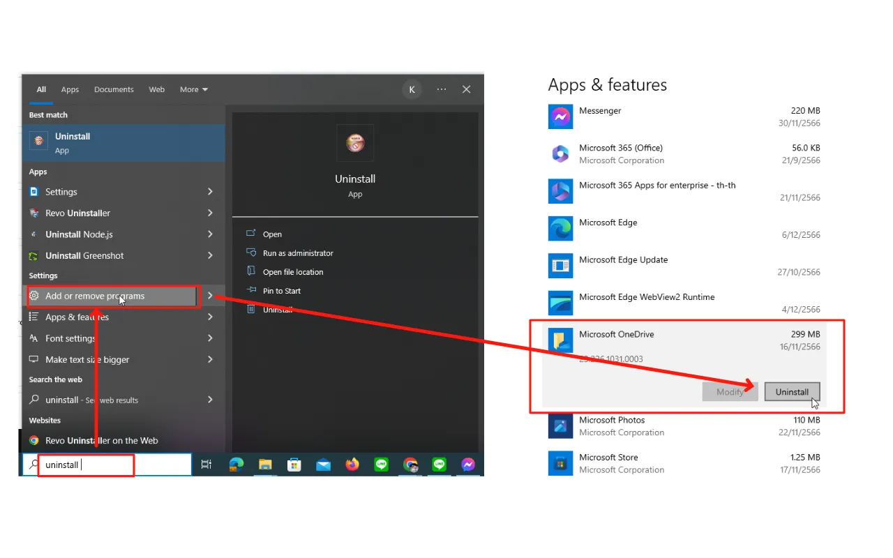 UninstallOneDrive