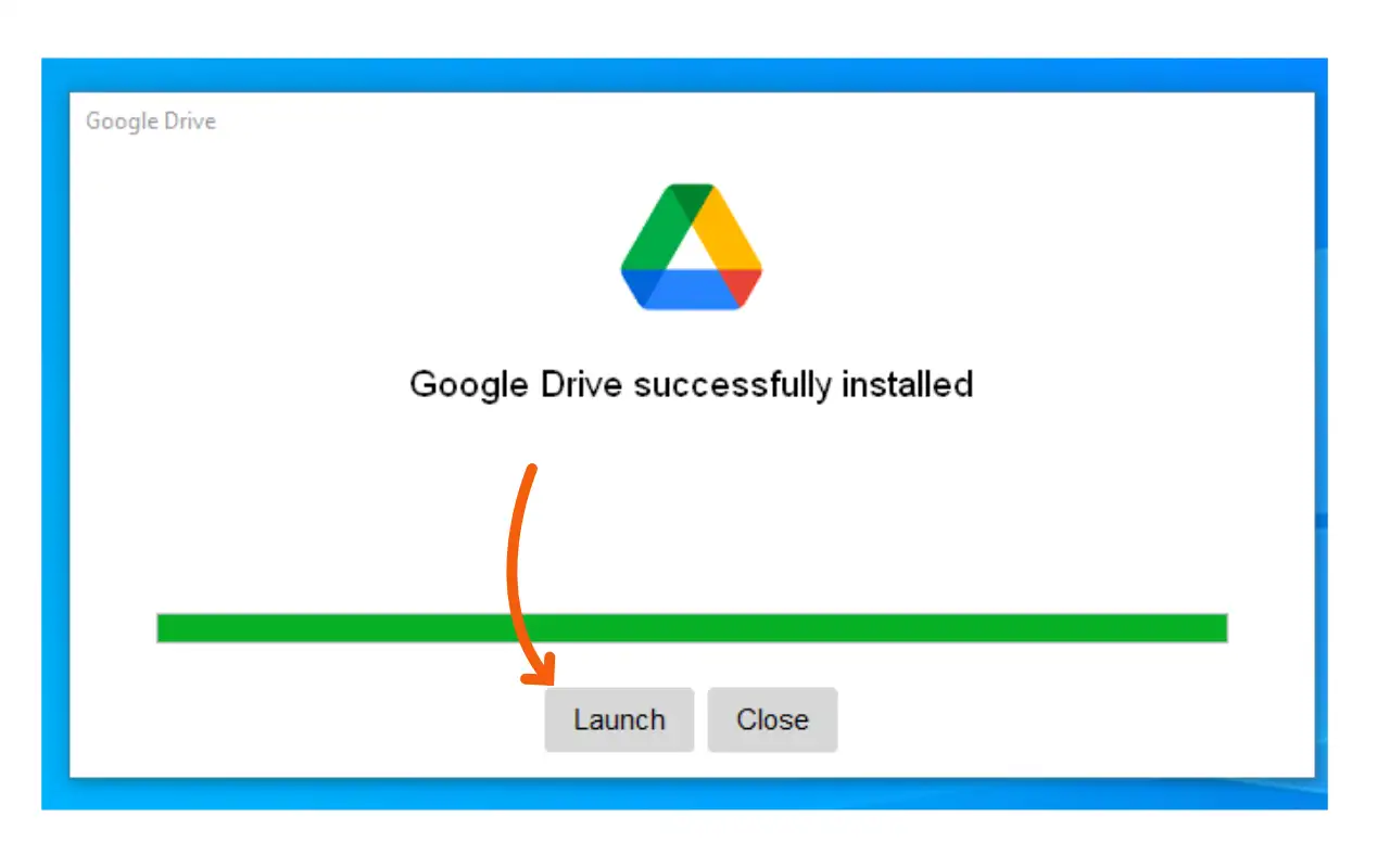 install google file stream