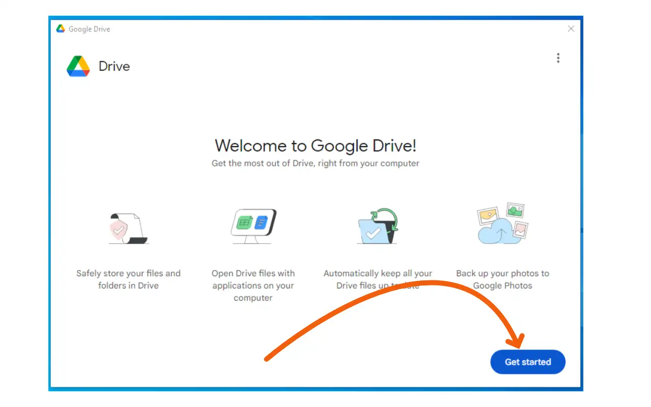 install google file stream
